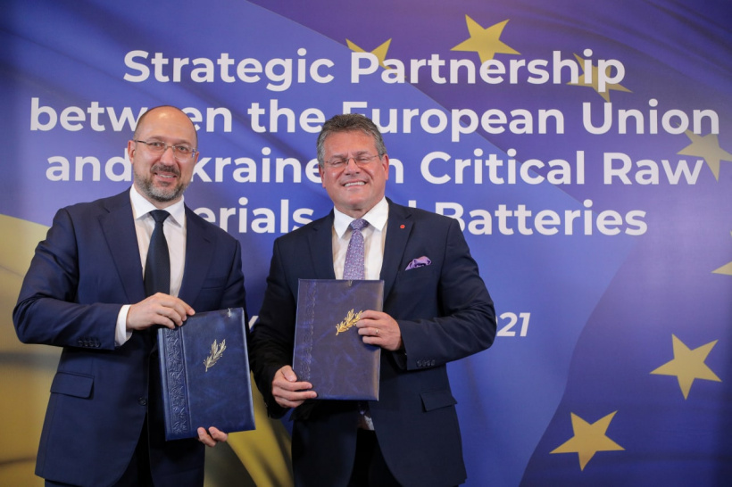 Україна та ЄС домовилися про стратегічне партнерство в надрах