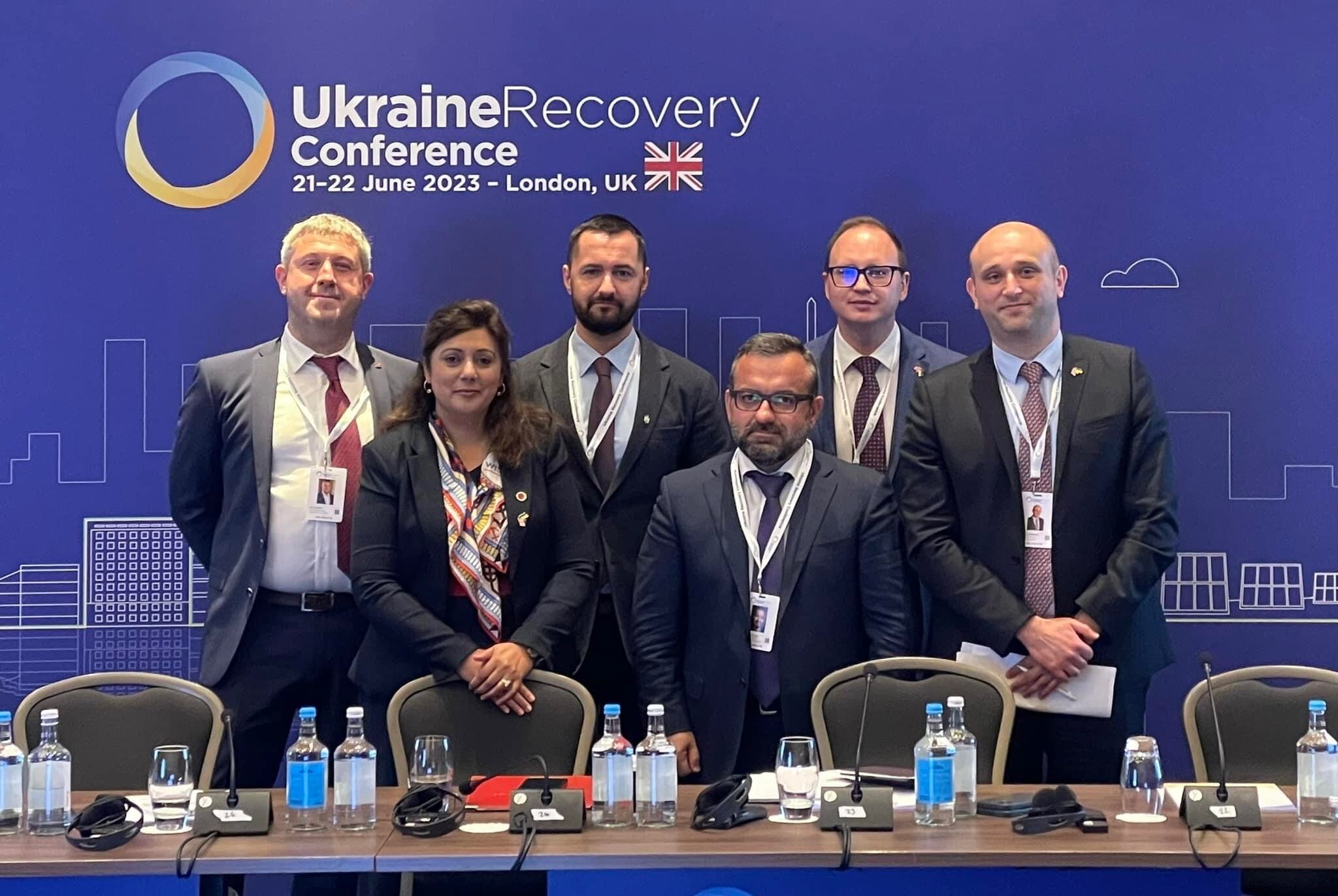 BGV презентувала проєкти в надрах на Ukraine Recovery Conference 2023 у Лондоні