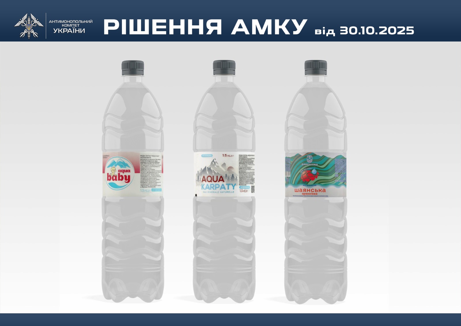 Виробників води оштрафували за введення споживачів в оману
