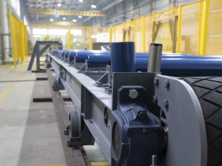 ОСК-ТЕХНОЛОДЖІ завершила виготовлення стрічкового конвеєра Л1200ТК