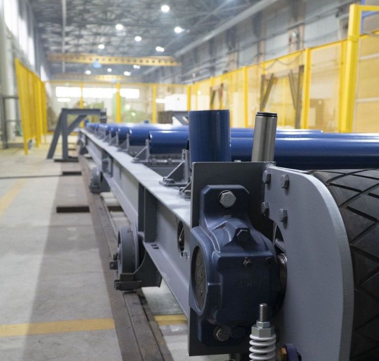 ОСК-ТЕХНОЛОДЖІ завершила виготовлення стрічкового конвеєра Л1200ТК